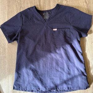 FIGS Navy Blue Scrub Set